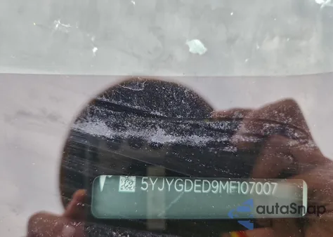 2021 Tesla Model Y from USA, damaged, VIN 5YJYGDED9MF107007